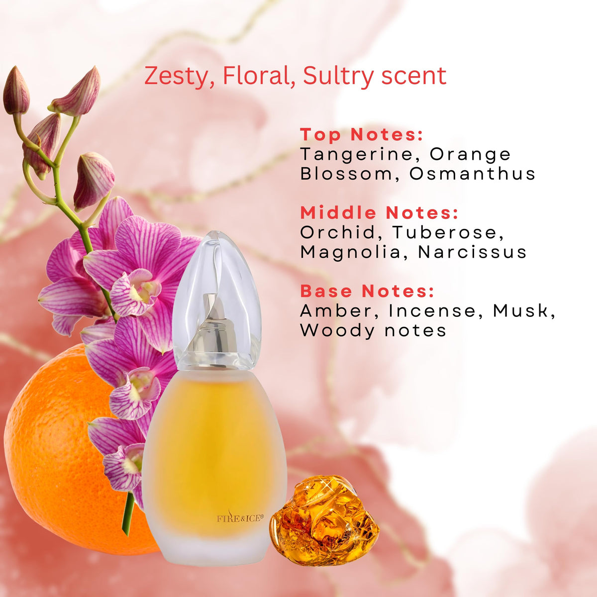 Perfume for Women Eau de Cologne Spray 1.7 Ounce K403