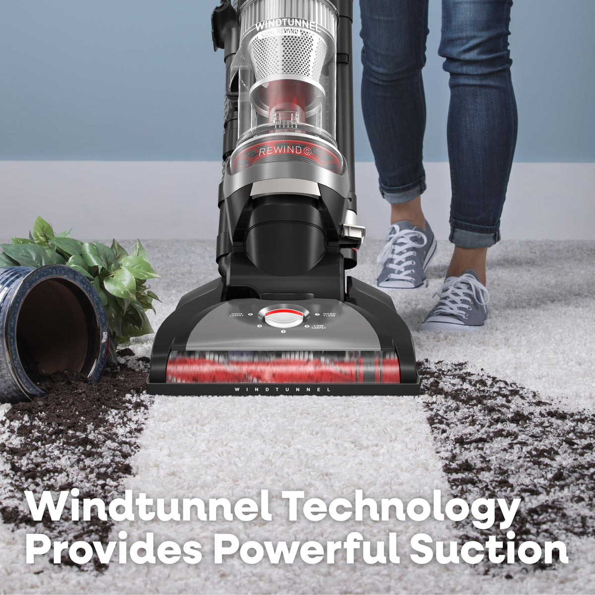 Bagless Upright Vacuum Cleaner I2416