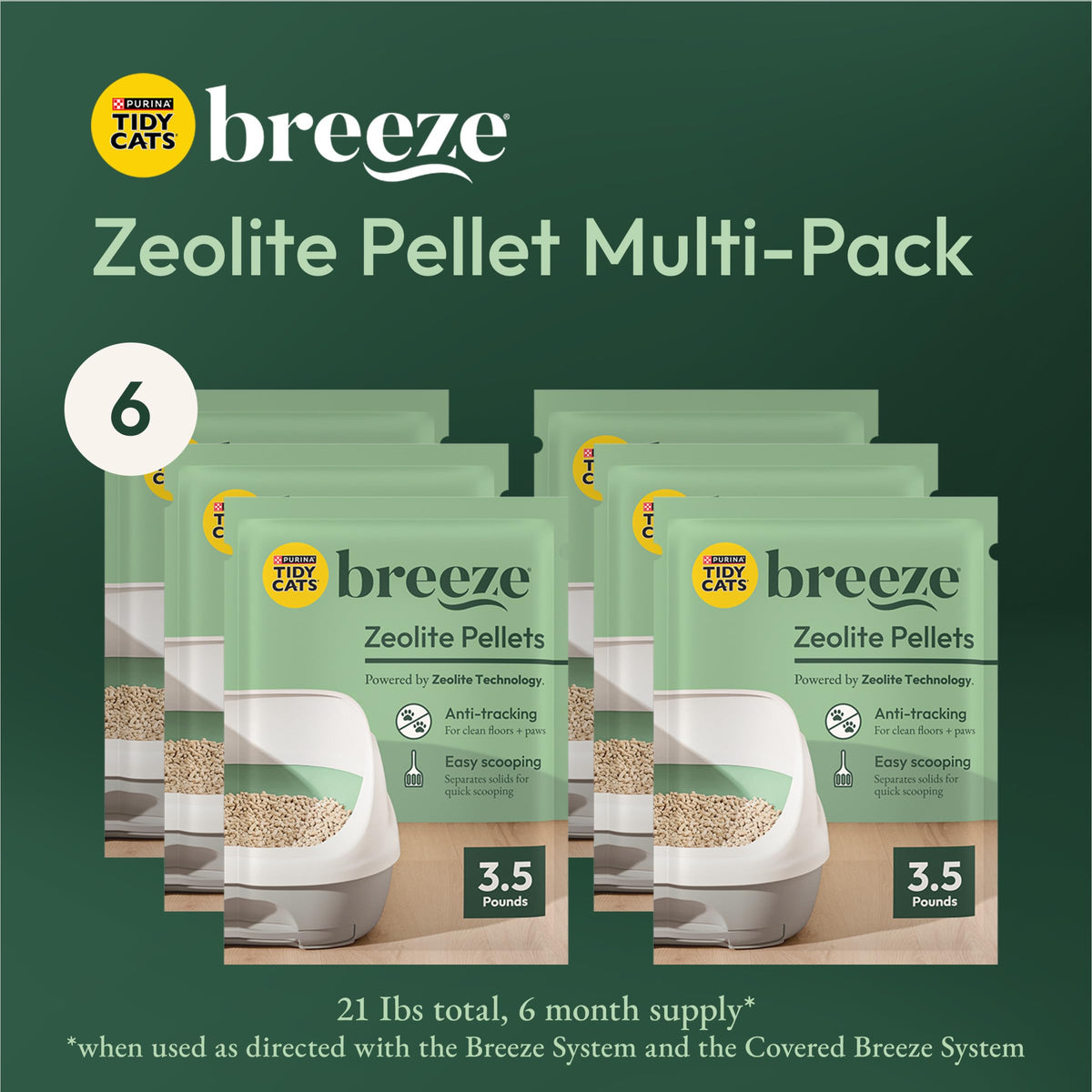 Litter Pellets 6 Bags X562