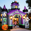 Giant 12.5 FT Halloween Inflatables Archway Outdoor Decorations R9957
