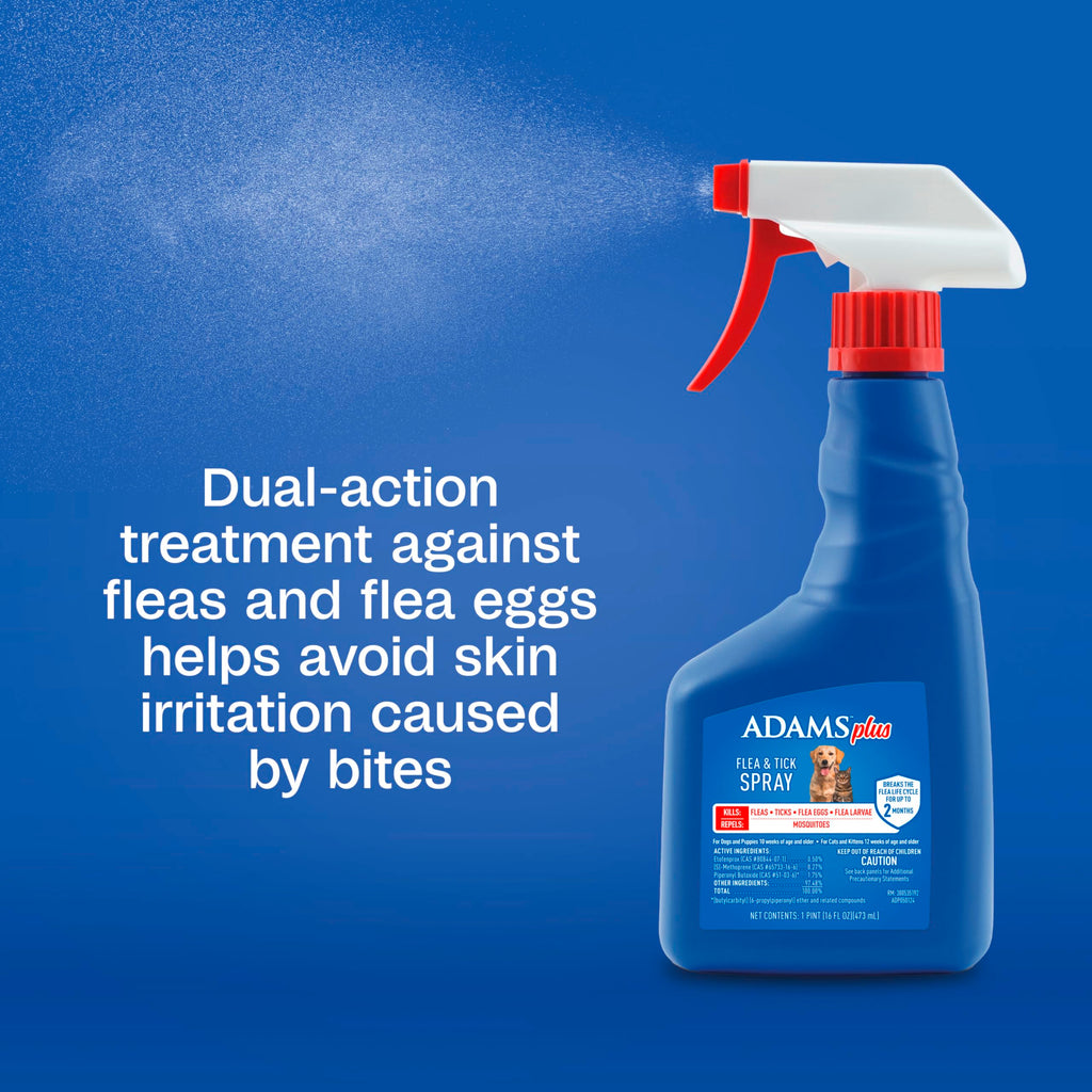 Flea and Tick Spray for Dogs & Cats 16 Fl Oz X80773