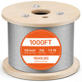 1/8 T316 Stainless Steel Cable 1000ft A6831