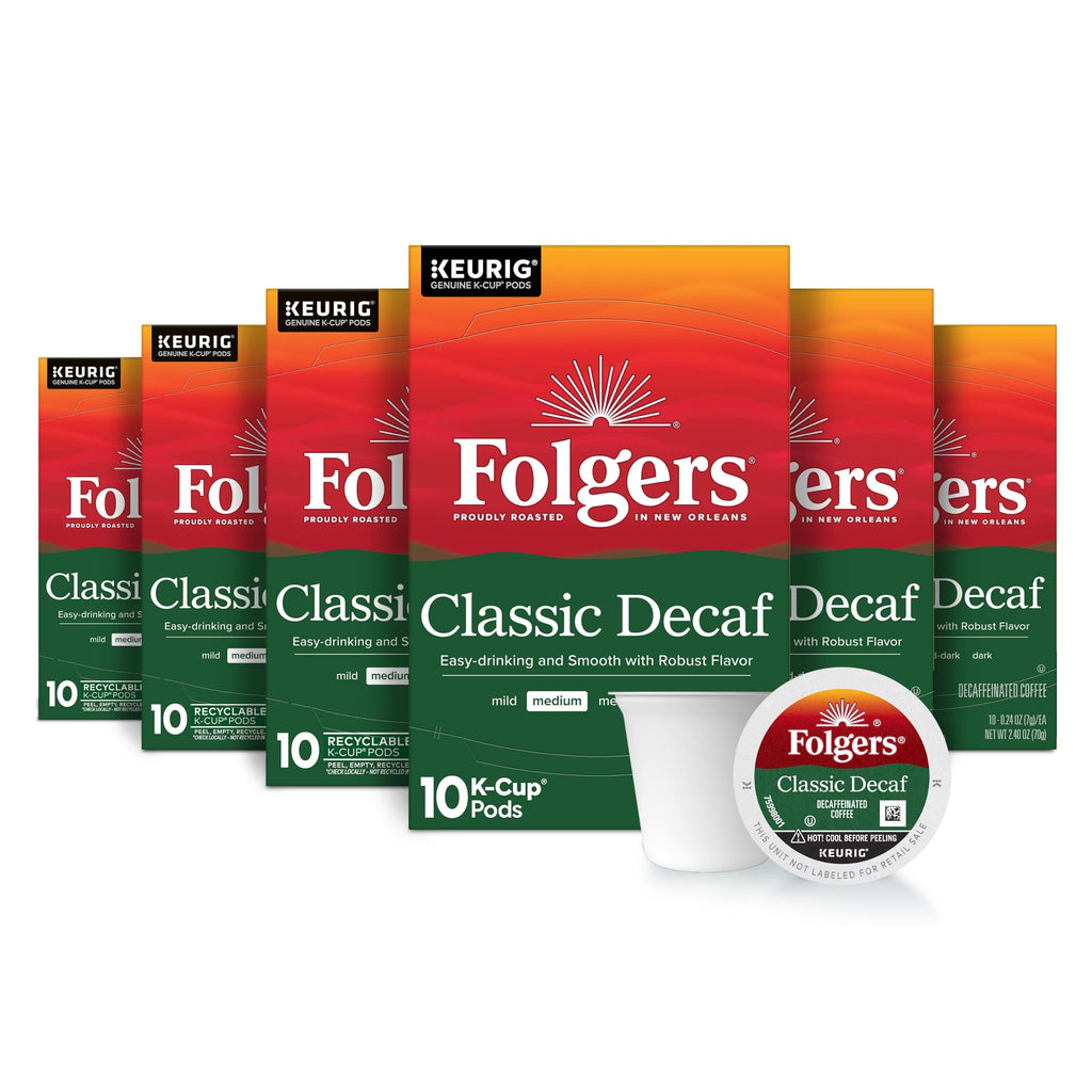 Medium Roast Decaf Coffee K-Cup Pods 60 Count O7896
