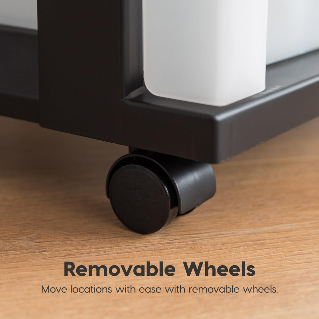 3 Drawer Rolling Storage Cart Q8577