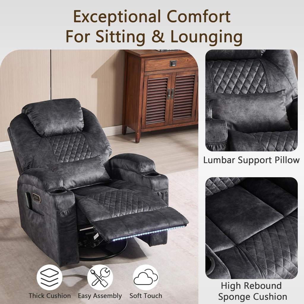 Power Swivel Rocker Recliner Chair S972686
