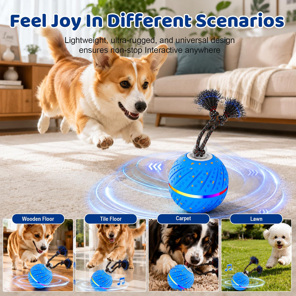 Interactive Dog Toys Ball for Aggressive Chewers T8573