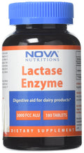 Lactase Enzyme 3000 FCC 180 Tablets V534