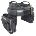 Black Leather Heavy Duty Tool Belt O602