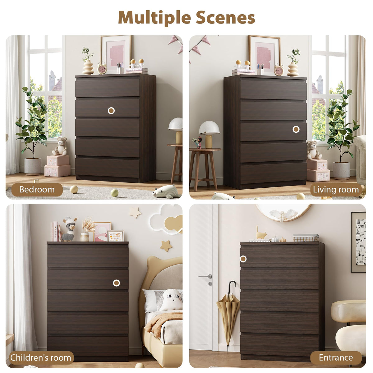 5 Drawer Dresser N75278