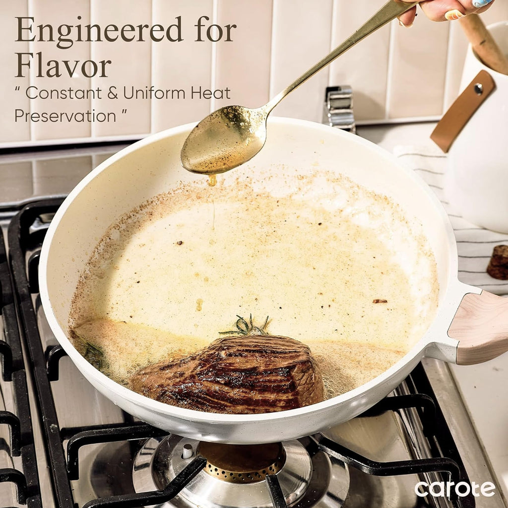 21 Pc Nonstick Cookware Set with Egg Pan M31209