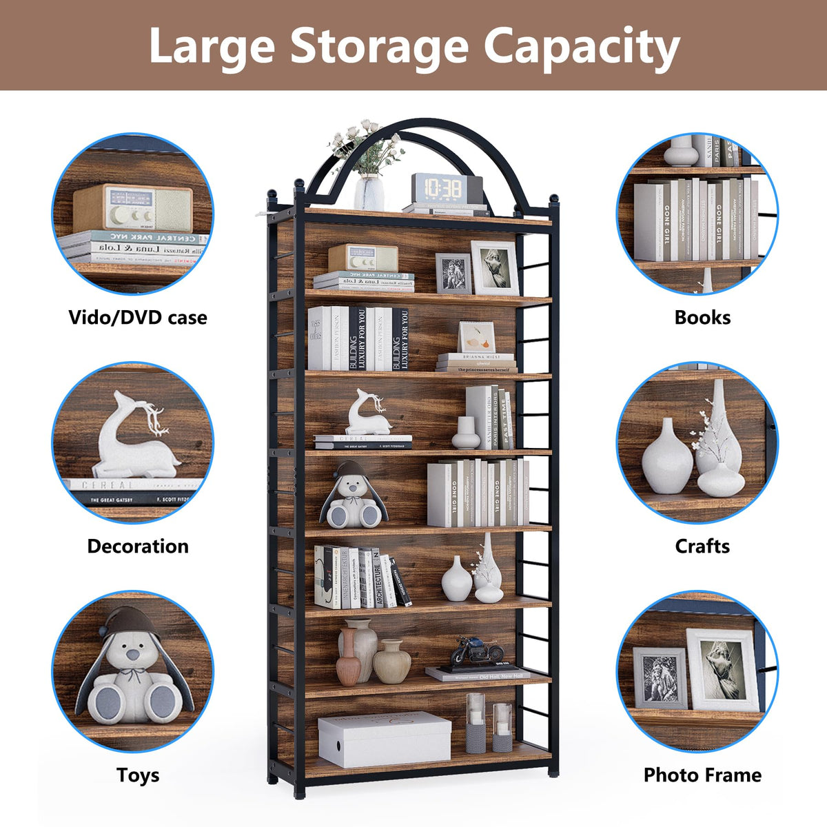 8-Tier CD Storage Rack V194412