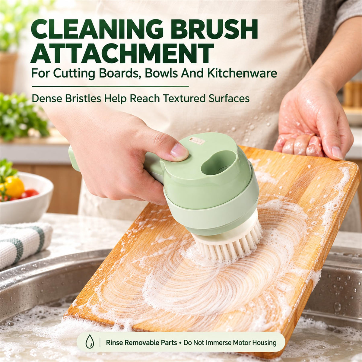 4-in-1 Handheld Electric Vegetable Cutter X3295