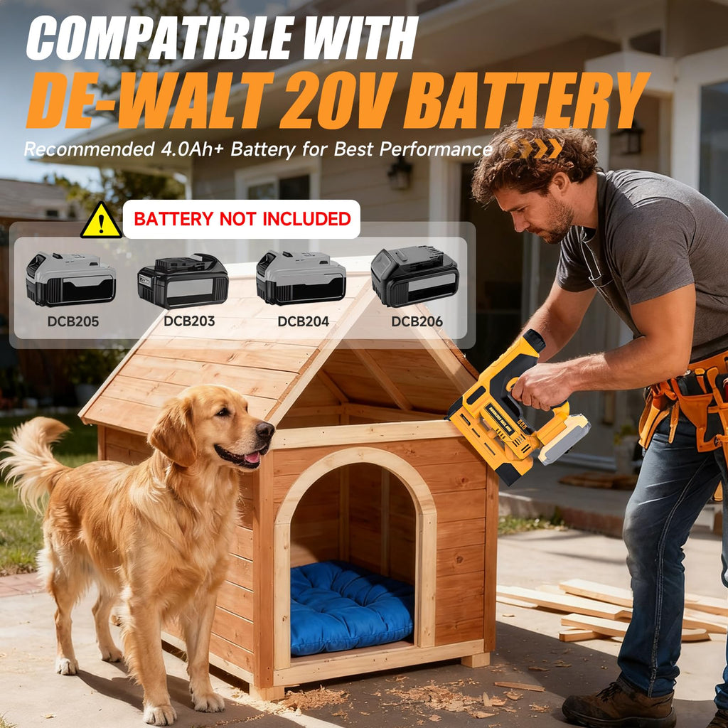 Cordless 2-in-1 18 Gauge Brad Nailer/Staple Gun V7960