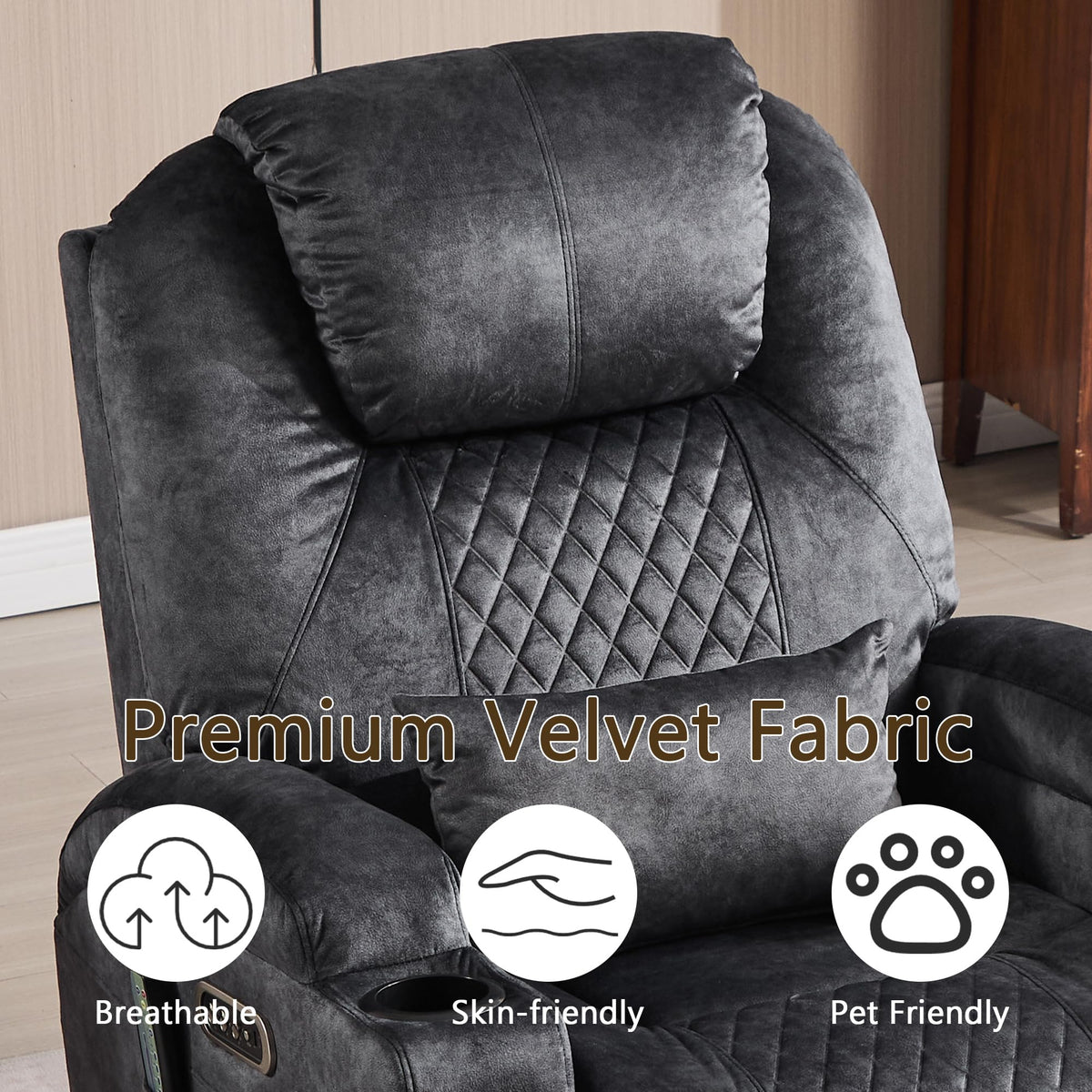 Power Swivel Rocker Recliner Chair S972686