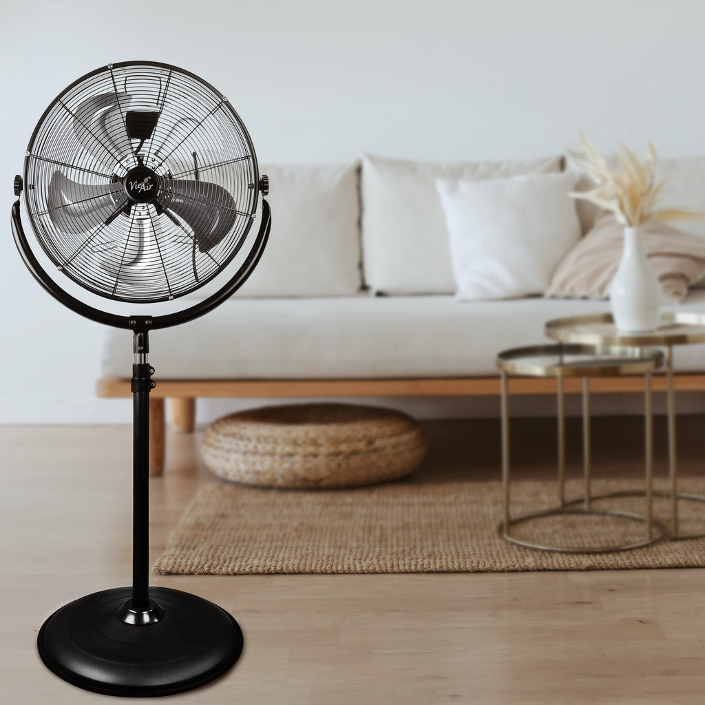 20" Industrial High Velocity Tilting Pedestal Drum Fan B8121