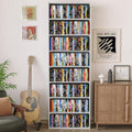 8 Tier White DVD Storage Shelf C654904