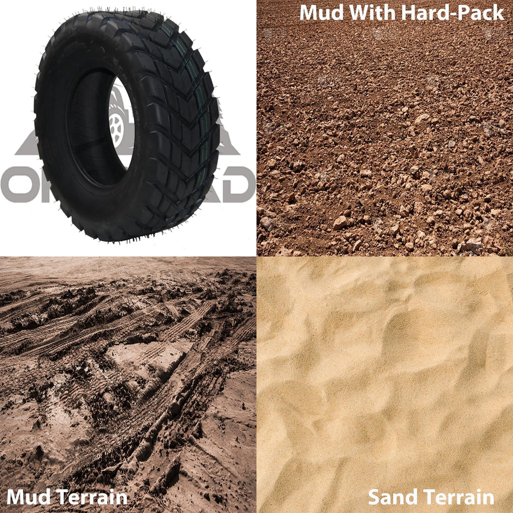 Set of 2 Off-Road 19x7-8 ATV/UTV Tires B95169