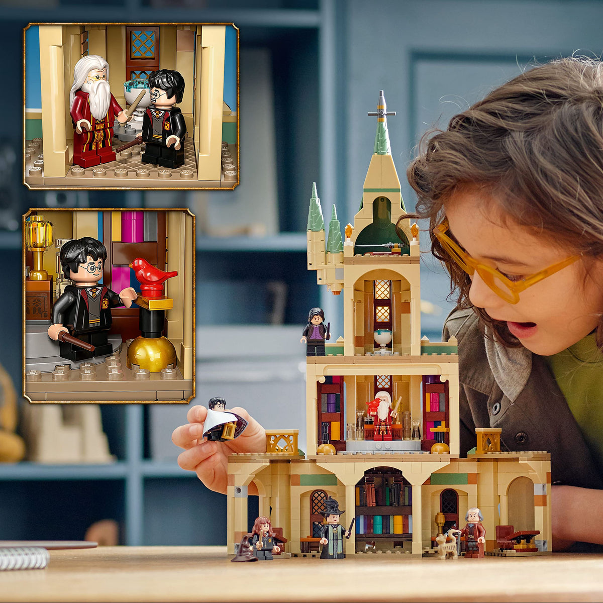 Harry Potter Castle Toy Set with 6 Minifigures Y5199