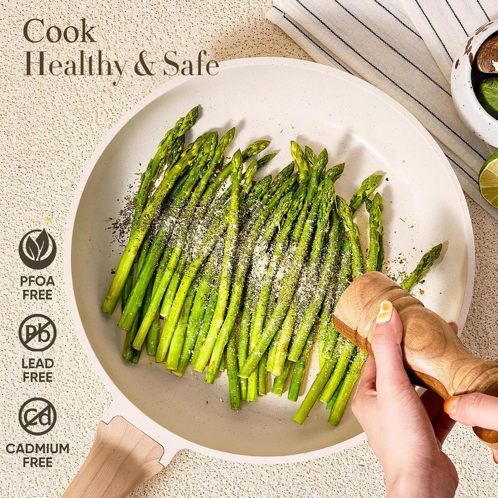21 Pc Nonstick Cookware Set with Egg Pan M31209
